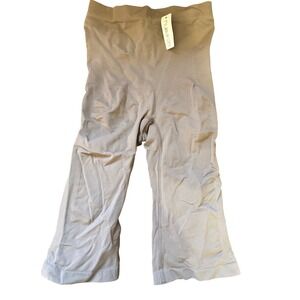 NUXIN Skin Leggings Deep Taupe Compression Shaping Womens L Layers Support